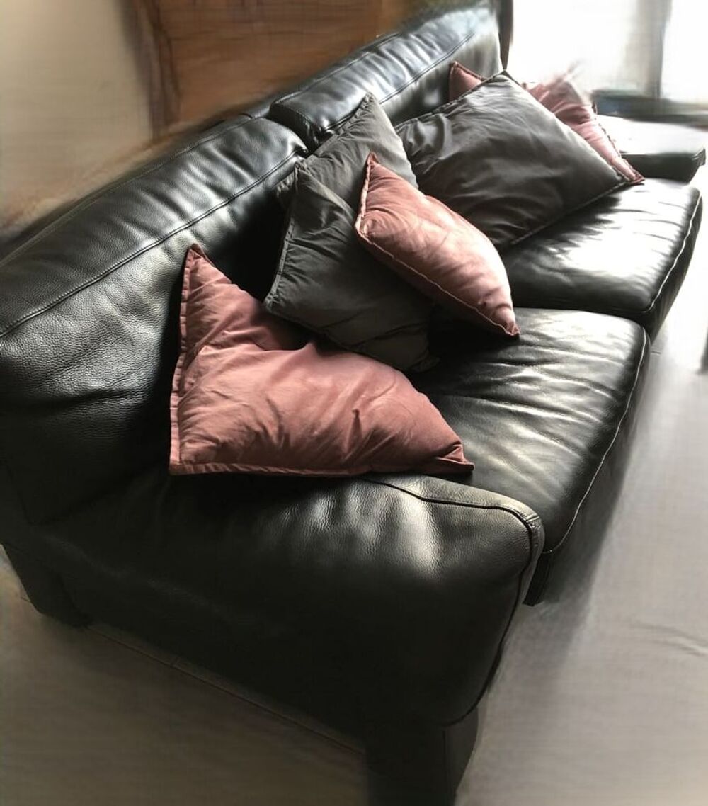 Canap&eacute; cuir 3 places 
Roche Bobois
TBE Meubles