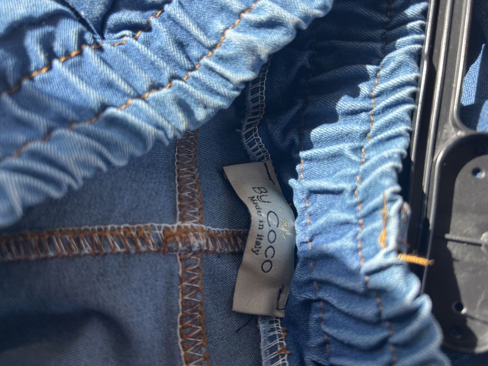 TAILLE 40/42 PANTALON JEANS TAILLE ELASTIQUE BELLE QUALITE 
Vêtements