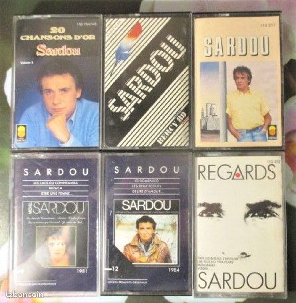 Cassettes audio Michel Sardou CD et vinyles