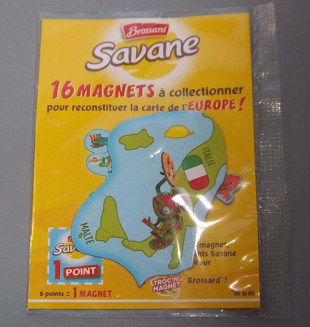 Magnet Savane Brossard Italie scell&eacute; 