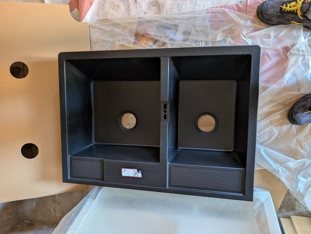 Evier Schock kallio m175 noir Bricolage