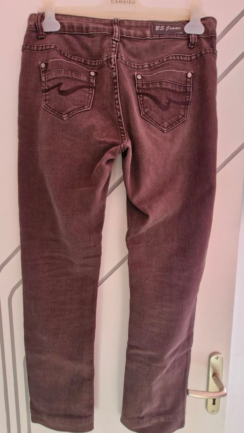 Jean marron fashon Vêtements