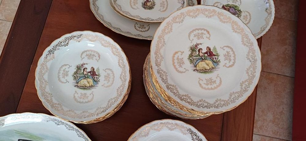 service en porcelaine de limoges BERRY Fragonard Vintage Cuisine