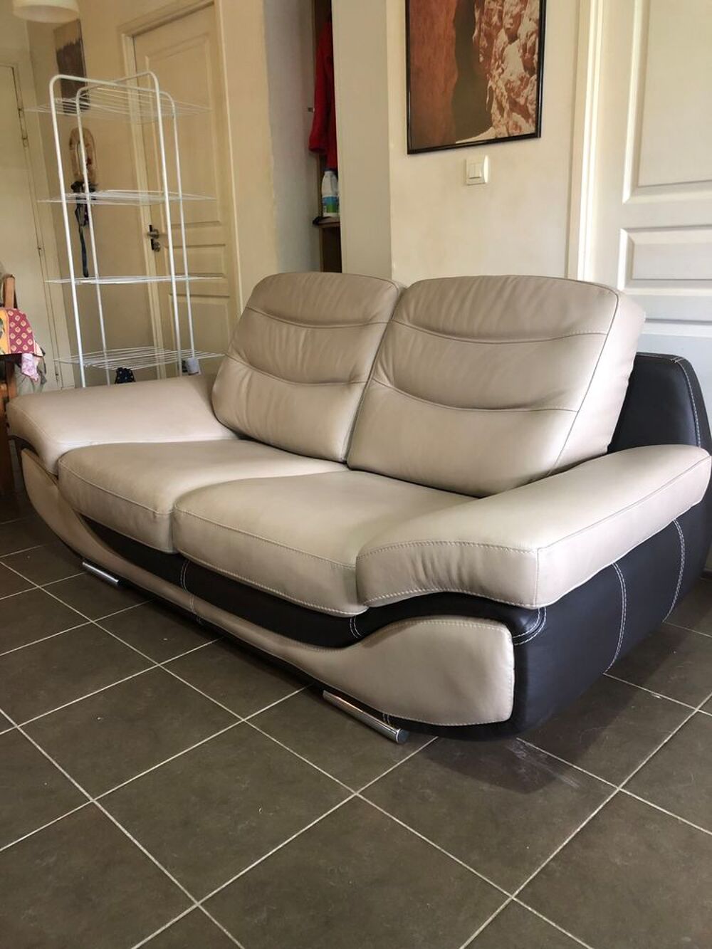 Superbe canap&eacute; cuir Italie Meubles