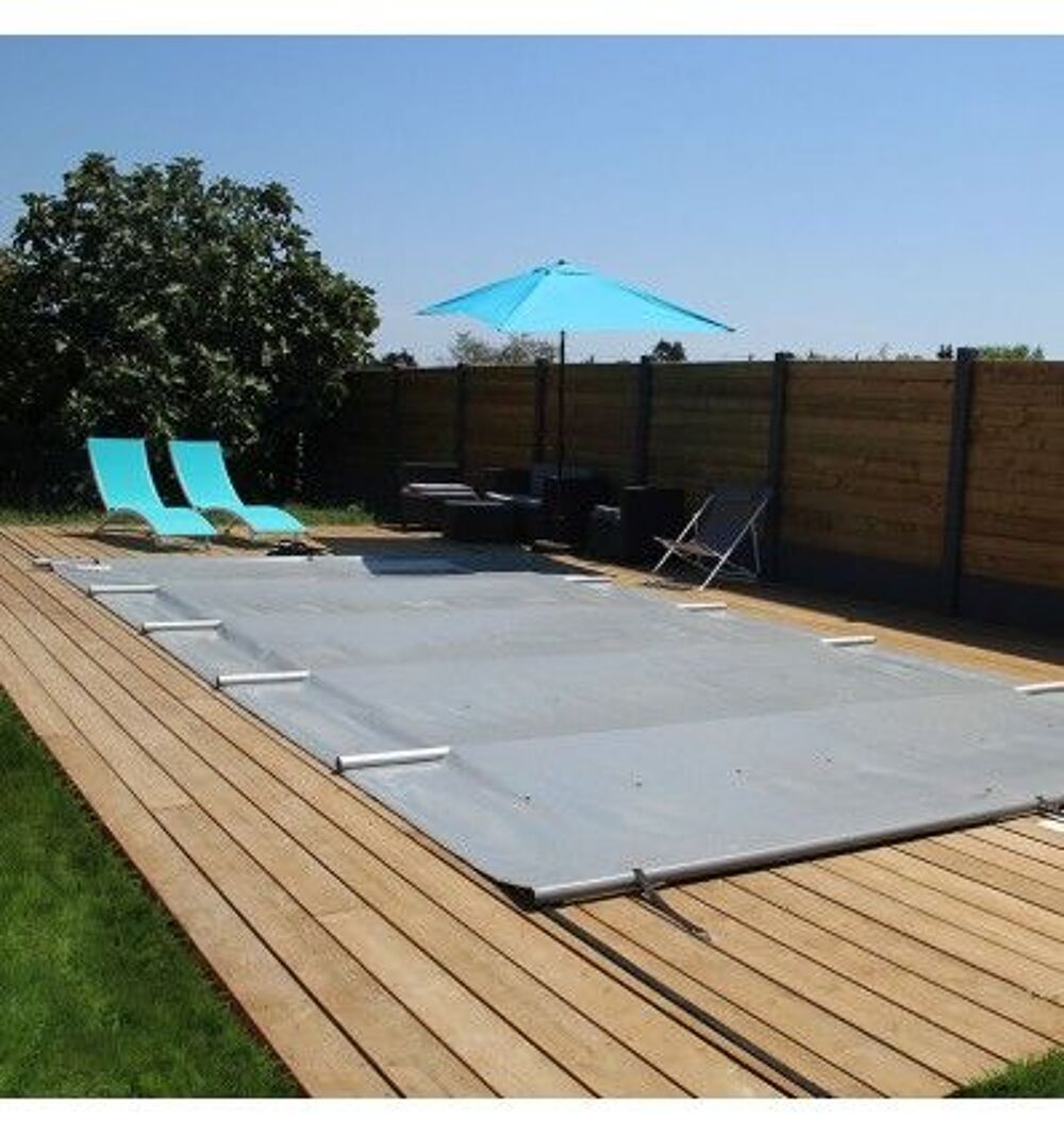 bache a barre protection piscine Jardin