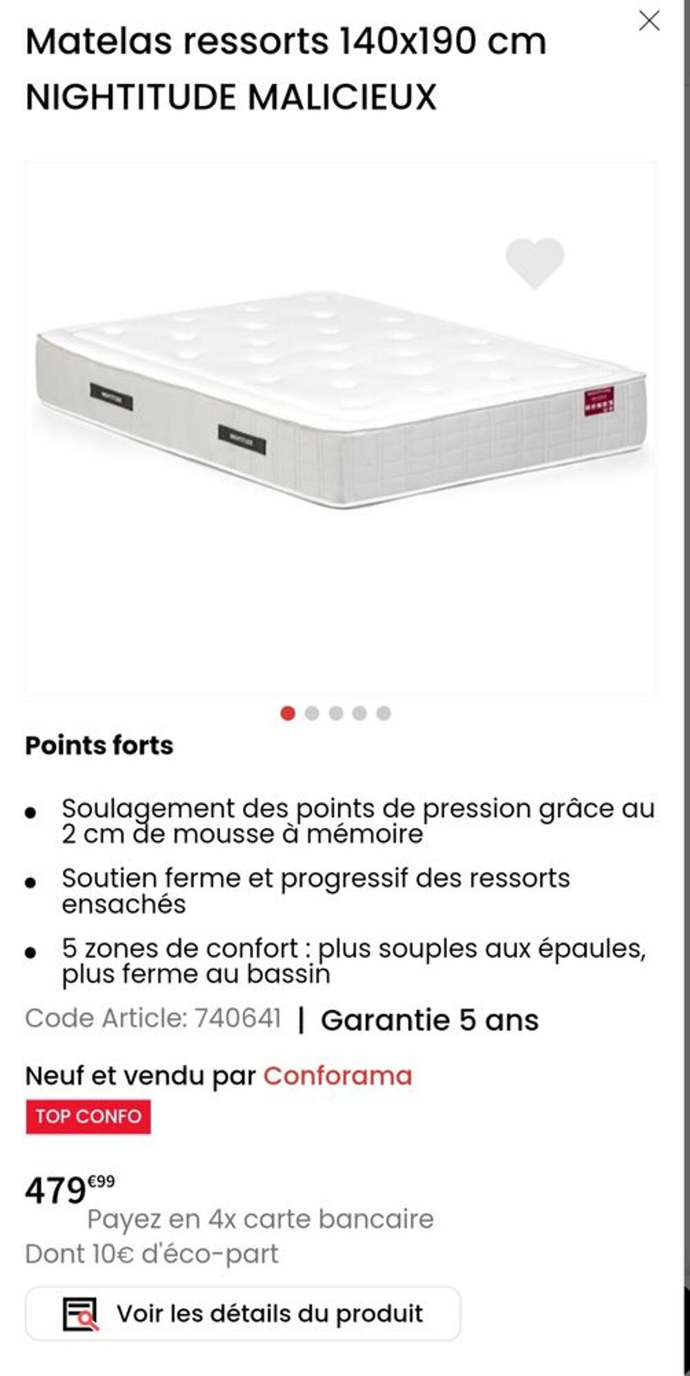 matelas et sommier &agrave; lattes 140x190 JAMAIS UTILIS&Eacute; Meubles