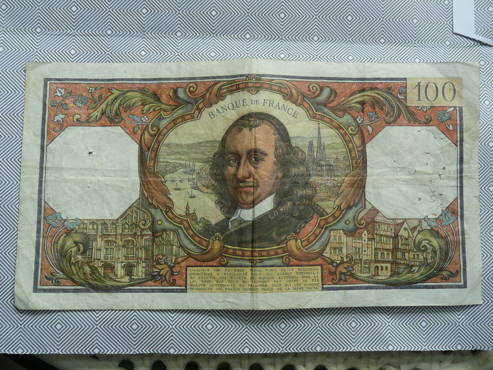 Billet 100 francs Corneille 