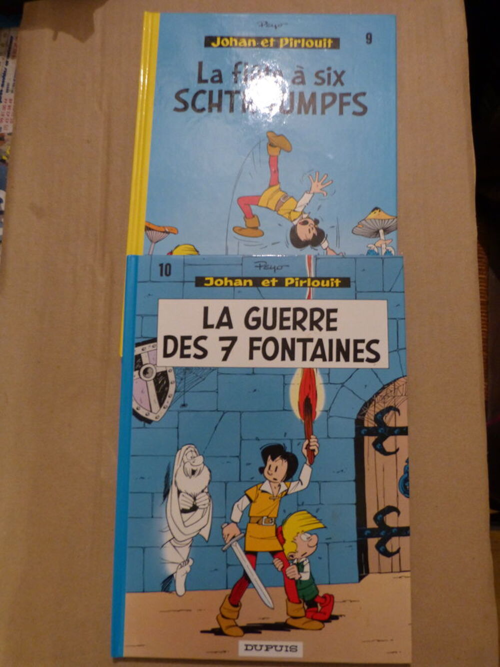  BD JOHAN ET PIRLOUIT a choisir Livres et BD