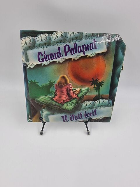 Vinyle 45 tours G�rard Palaprat : Il �tait �crit avec fourre 3 Vulbens (74)