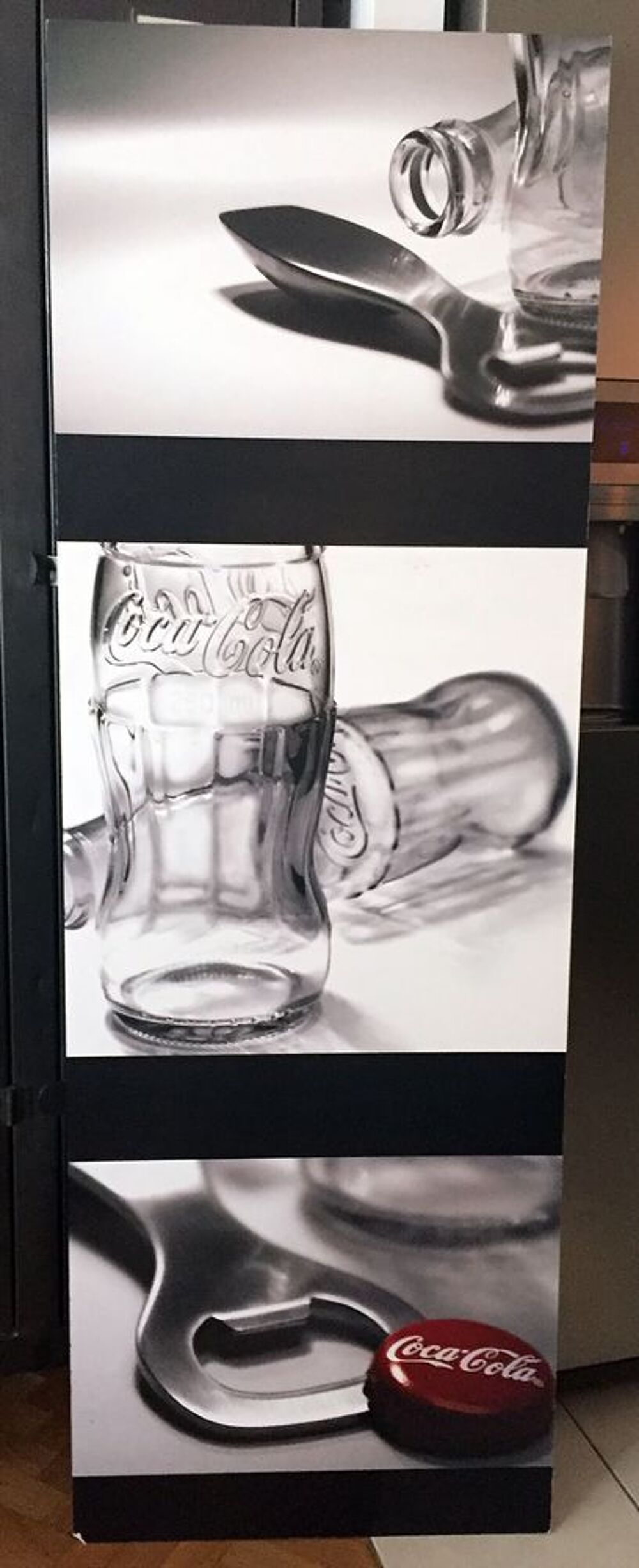 Panneau Coca-Cola 156 x 52.5 cm - mrtsteph D�coration