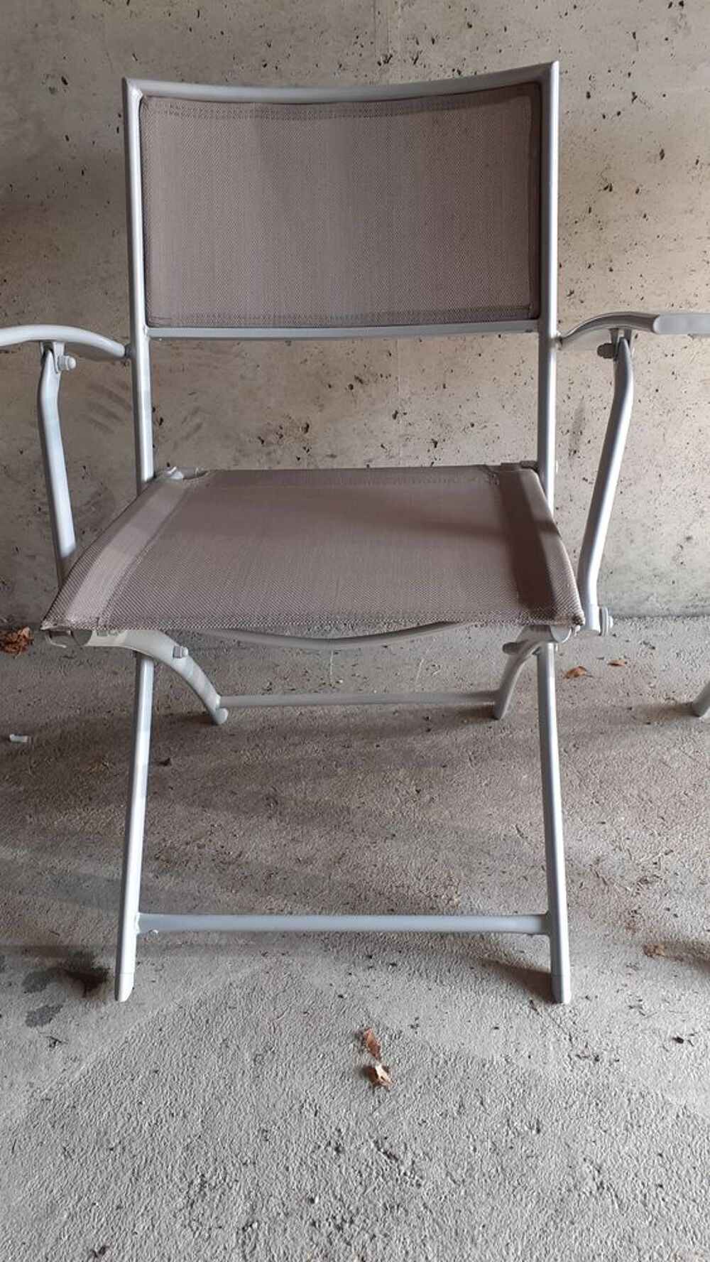 2 fauteuils pliants Jardin
