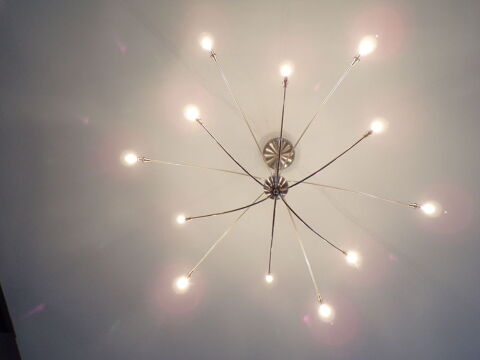 Lustre inox halog�ne 40 Raismes (59)