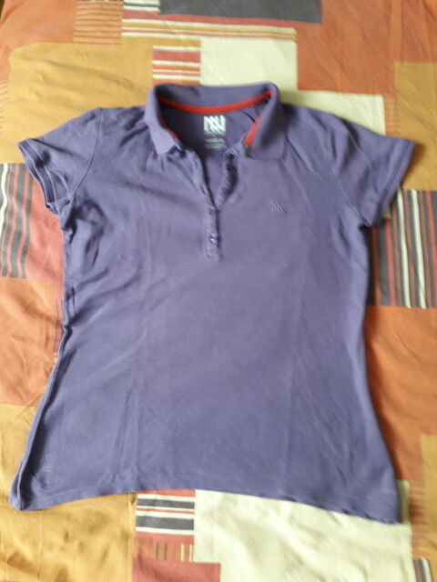 POLO DOROTENNIS violet - L - 5 Doussard (74)