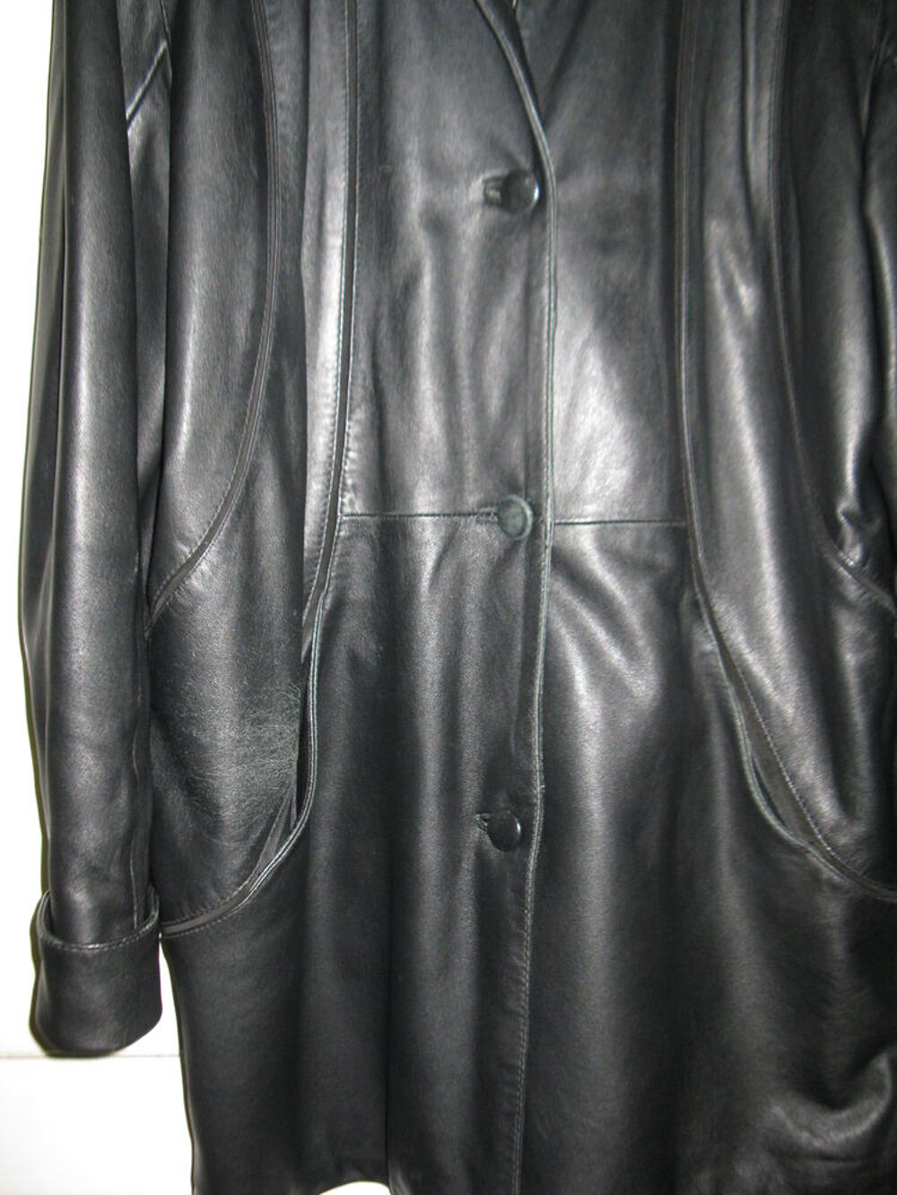 manteau cuir Vêtements