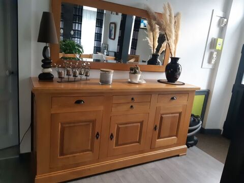 Salle a manger compl�te ch�ne massif 4500 Vire (14)