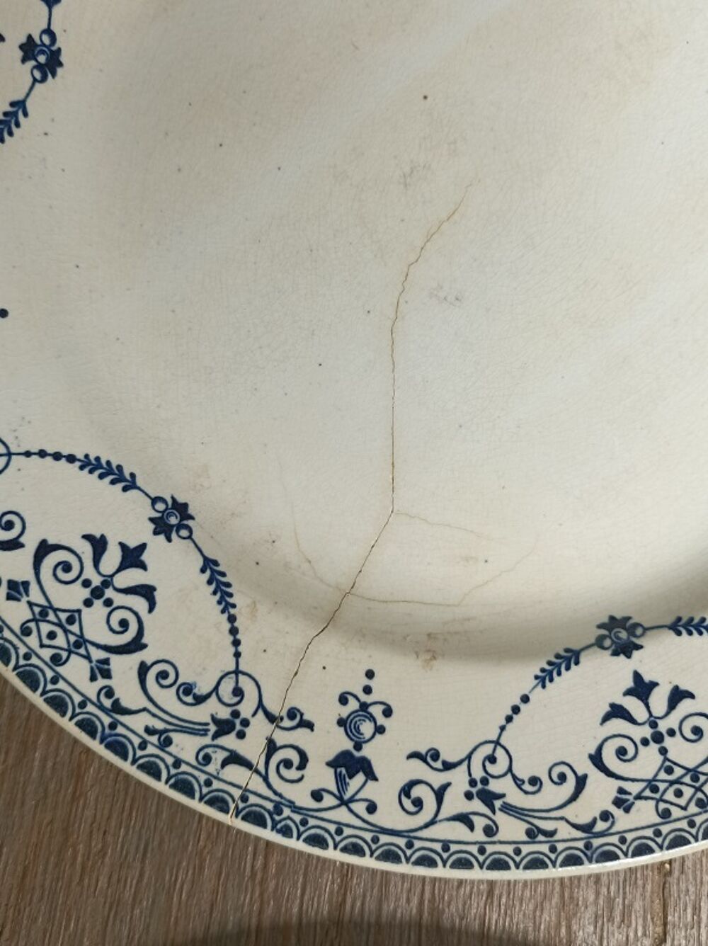 4 Assiettes plates terre de fer Balzac dpc 08239394 Décoration