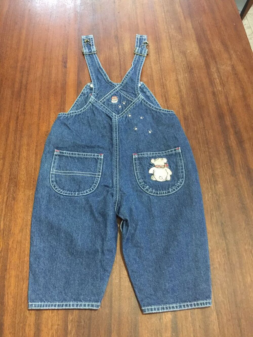 Salopette en jean enfant gar&ccedil;on " Phildar " Vêtements enfants