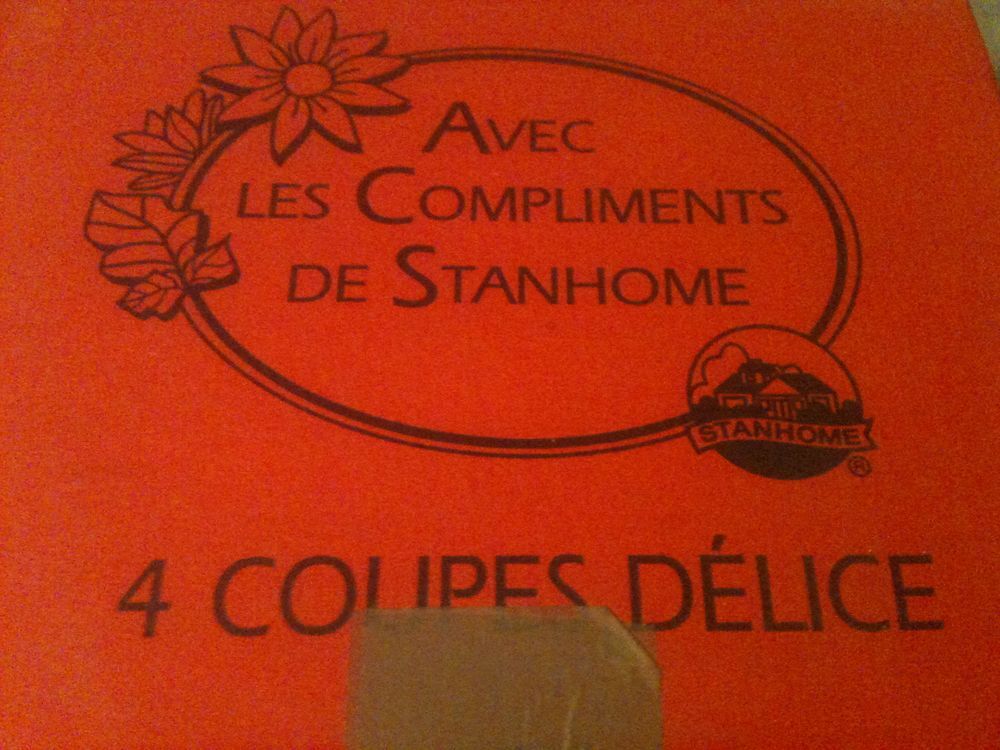 4 Coupes &Agrave; Fruits Mod&egrave;le D&eacute;lice Luminarc Pour Stanhome Cuisine
