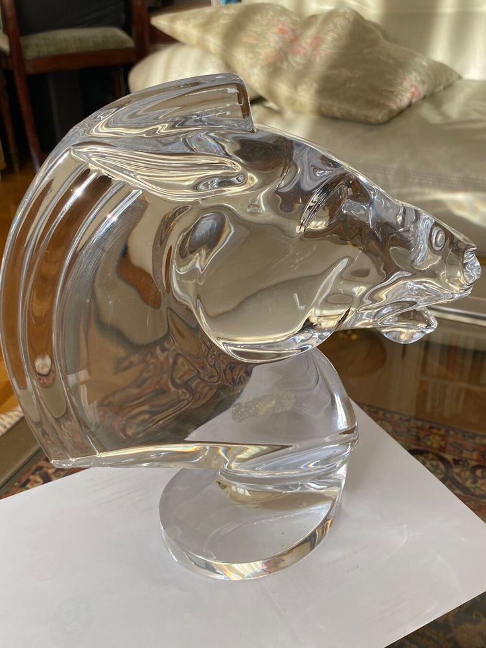 Sculpture en cristal Décoration