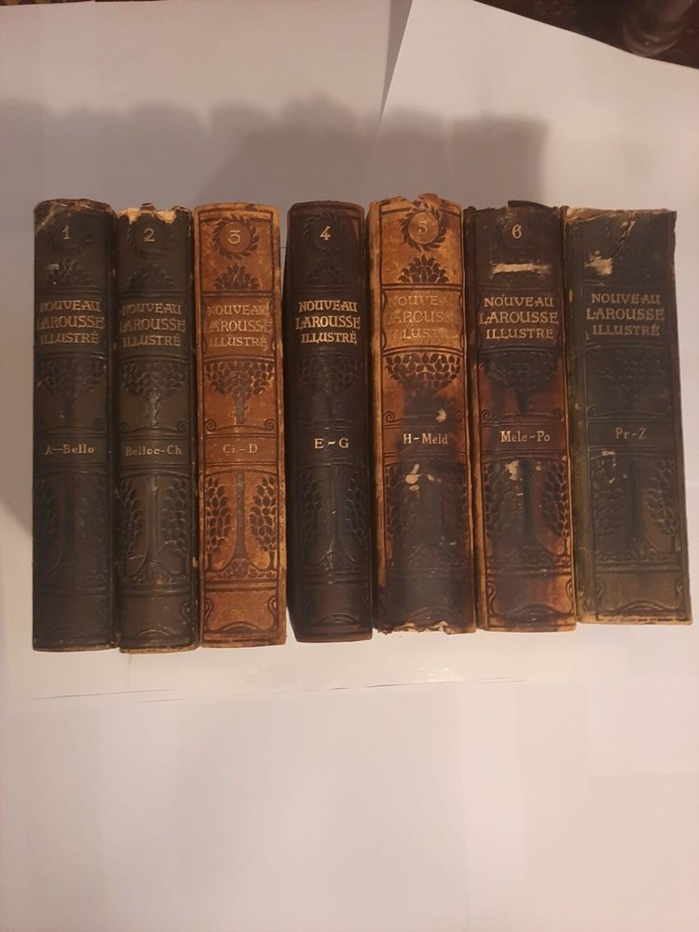 Je vous propose 7-TOMES livre ancien (1910), de colection ra 