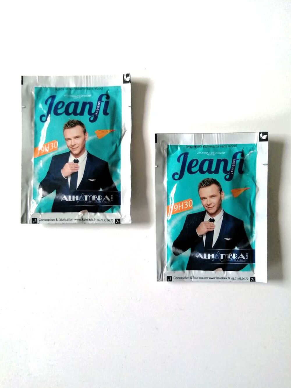 Lingettes collector Jeanfi neuves 