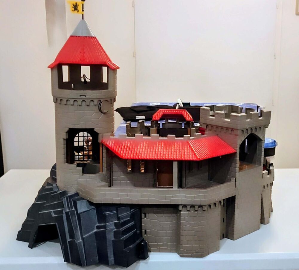 Playmobil grand ch&acirc;teau des chevaliers du Lion 4865 Jeux / jouets