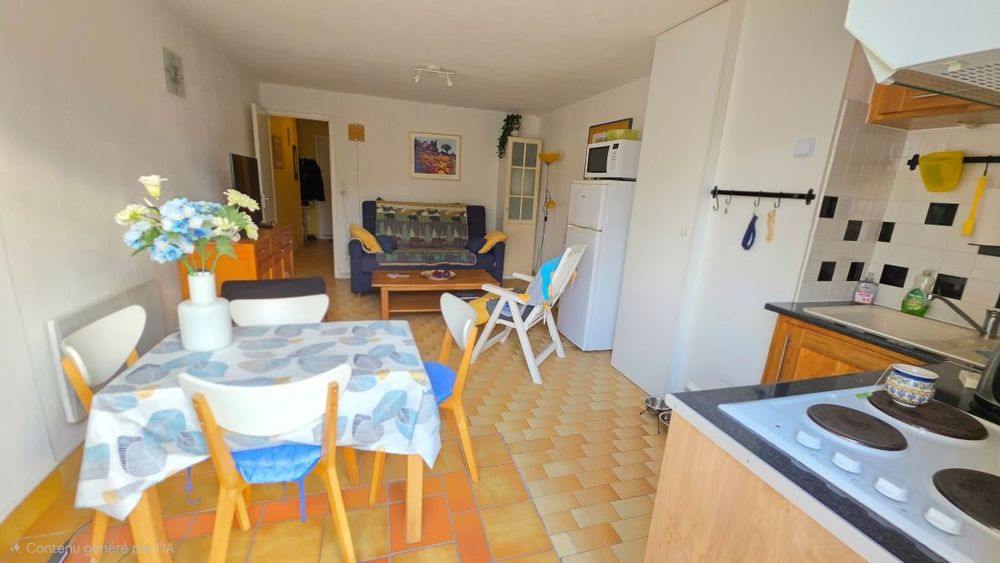 Vente Appartement LE CAP D'AGDE Falaises en rdc T2 avec terrasse et parking Le cap d agde