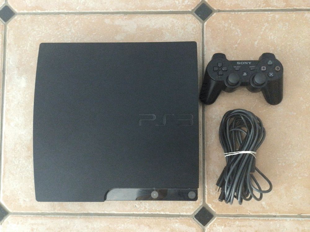 Ps3 tbe avec manette et cordon d'alimentation Consoles et jeux vidéos