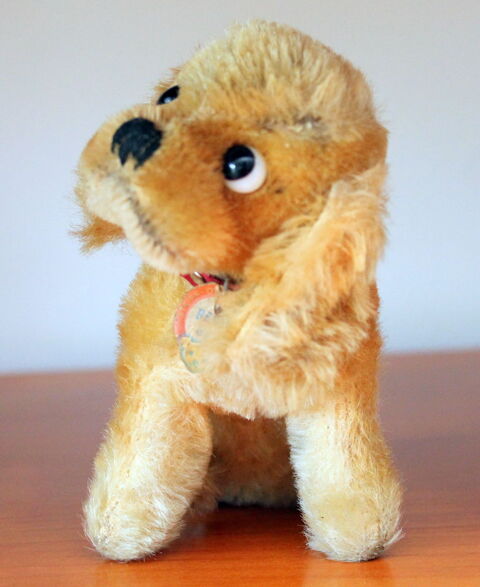 Peluche STEIFF vintage chiot Cocker Revue Susi - Steiff 3317 65 Issy-les-Moulineaux (92)