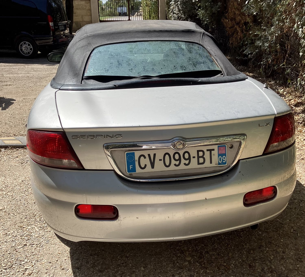 Sebring Cabriolet 2.7i V6 LX A 2004 occasion 30127 Bellegarde