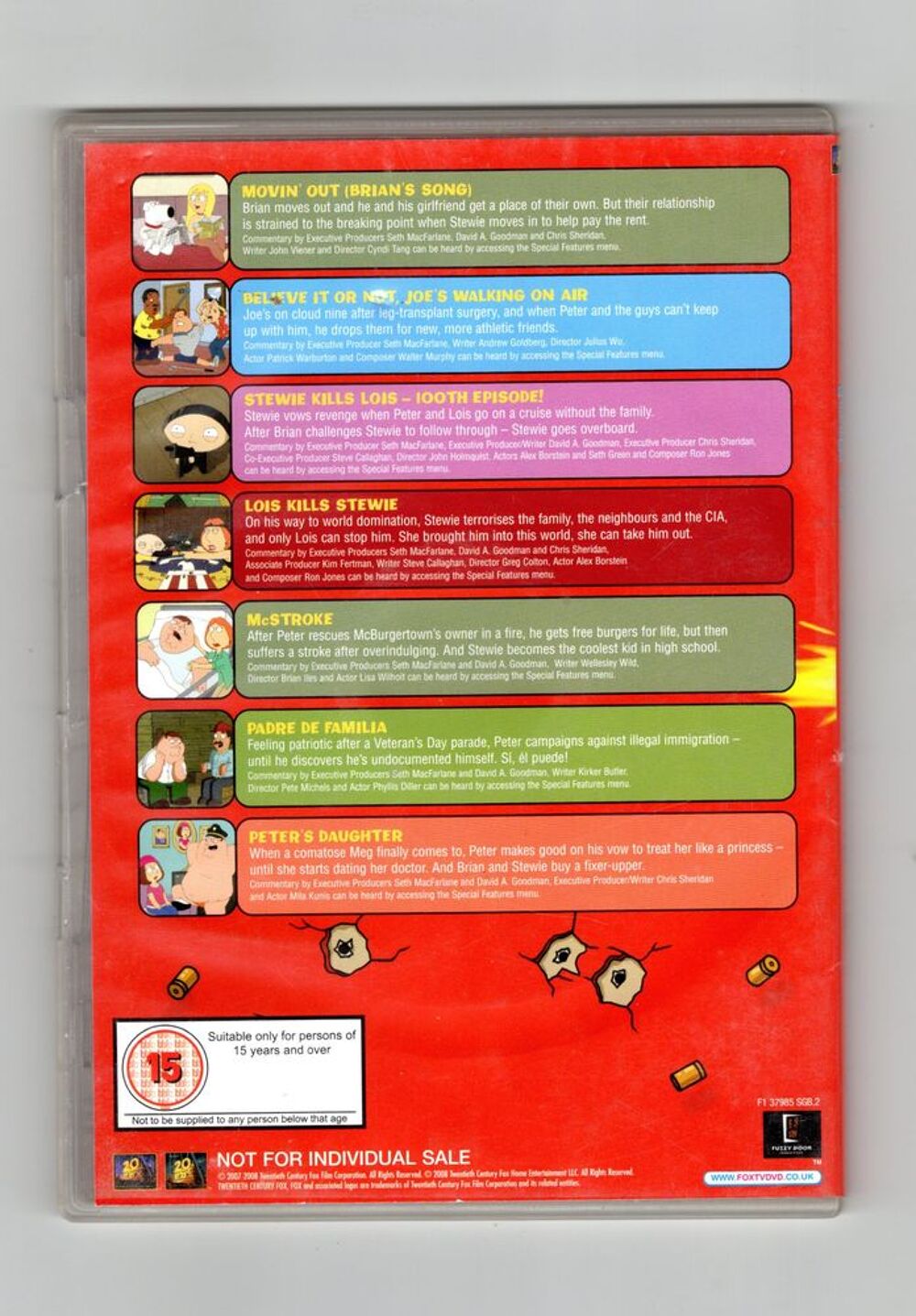 Stewie griffin vs lois griffin - season 7 - &eacute;pisodes 6 &agrave; 12. DVD et blu-ray