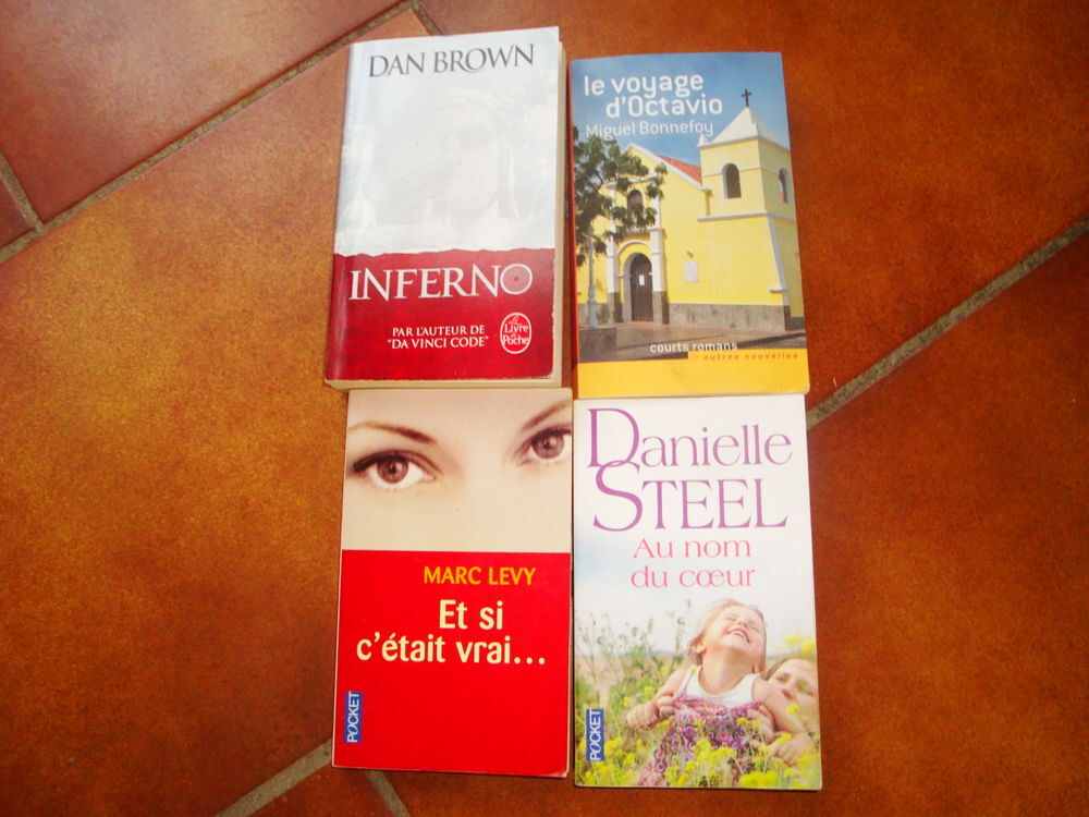 3 Livres roman Livres et BD