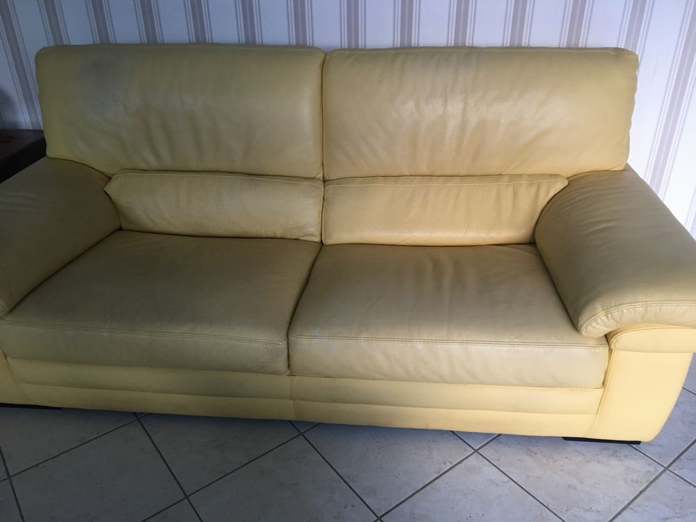 Canap&eacute; cuir Meubles