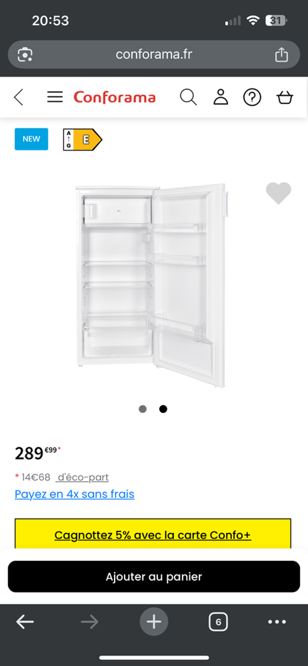 frigidaire/frigo Electroménager