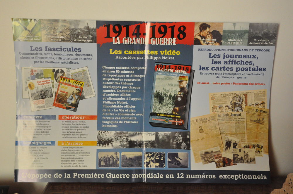 D.V.D de la grande guerre 14-18 DVD et blu-ray