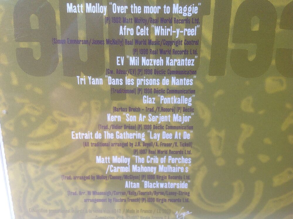 CELTIQUE VARIOUS ARTISTS Envoi Possible
CD et vinyles
