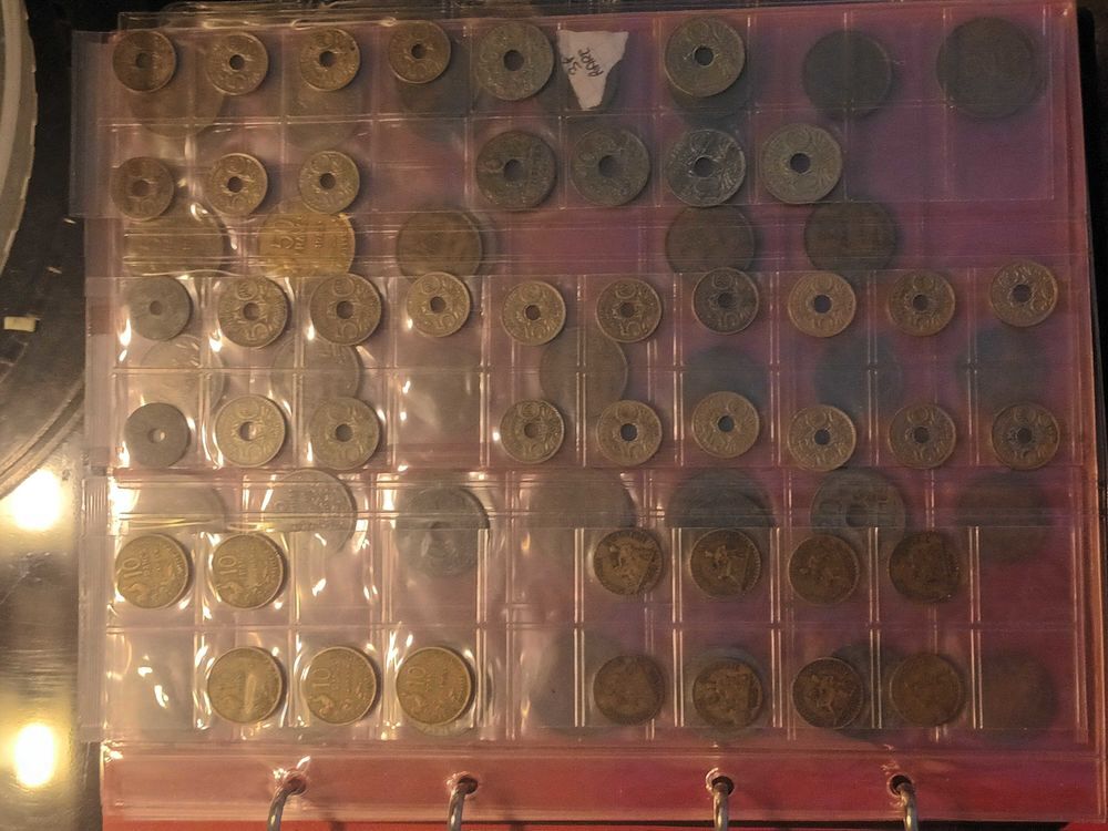 classeur numismatique 