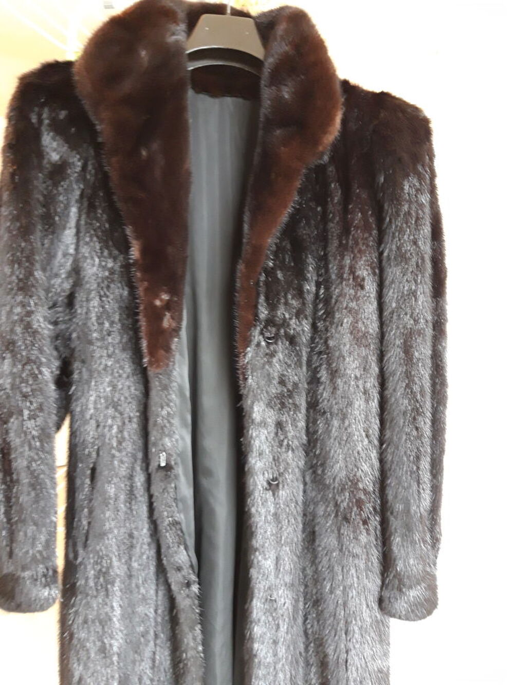 Manteau de Fourrure V&eacute;ritable en Vison Vêtements
