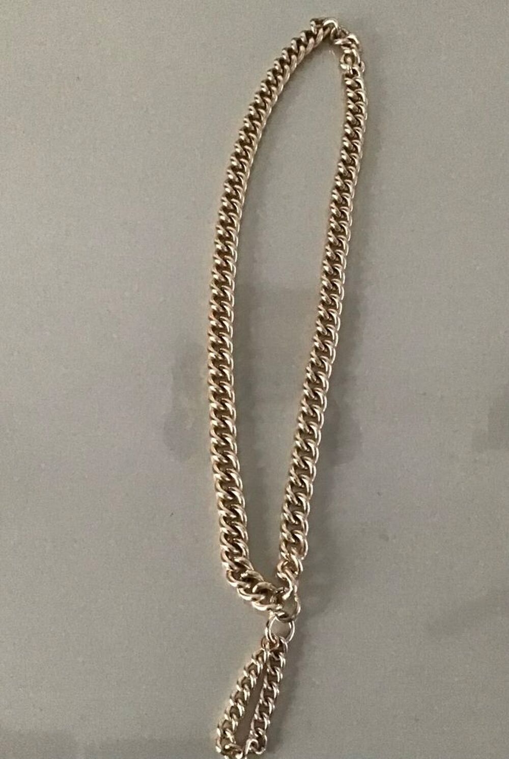 Chic collier ch&ecirc;ne couleur or Bijoux et montres