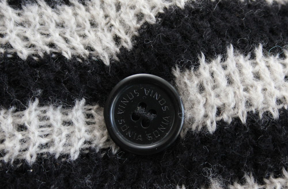 Pull marini&egrave;re noir SONIA RYKIEL T.X.L Vêtements