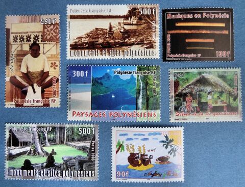 Lot de 23 timbres** de Polynsie 2005 12 Chaumontel (95)