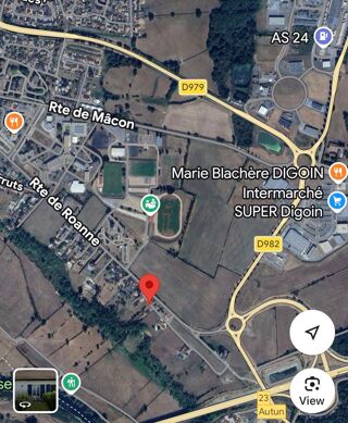  Terrain à vendre 1000 m² Digoin