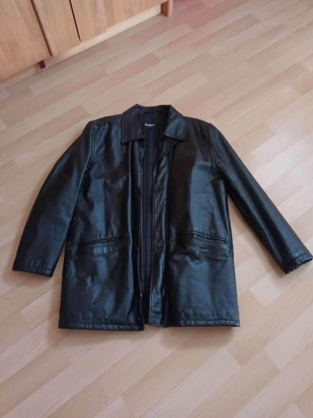 Blouson en cuir Vêtements
