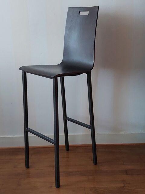 3 Tabourets de bar design  bois fonc� 0 Ch�teaubriant (44)