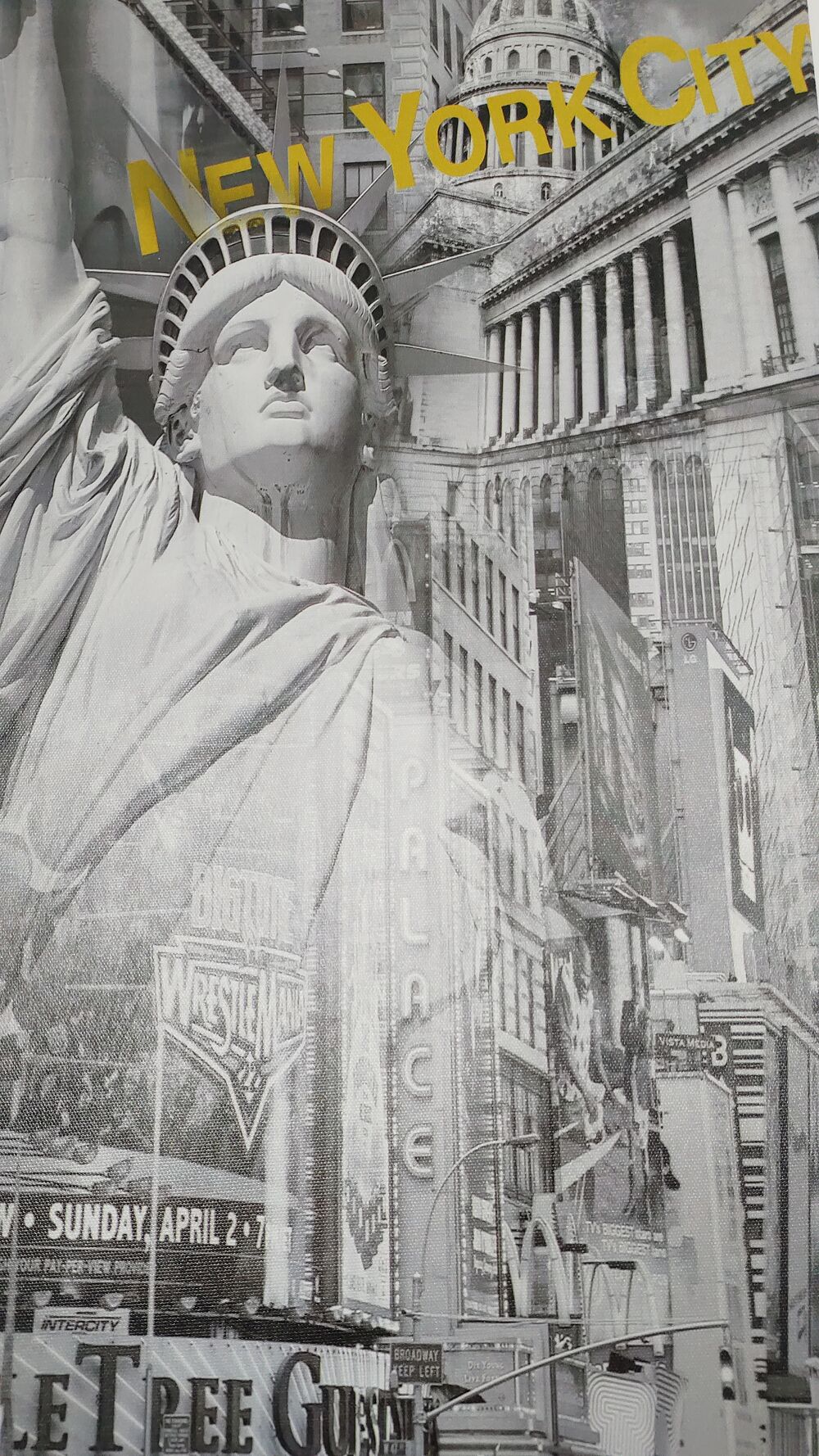 Tableau sur Toile - Impression New York City - Armature Bois Décoration