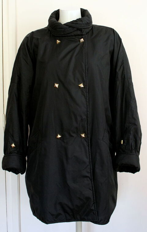 Doudoune manteau noir et or RAMOSPORT 
T.L soit 40/42  80 Issy-les-Moulineaux (92)
