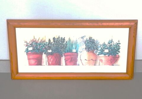 Tableau plantes aromatiques 5 Puteaux (92)