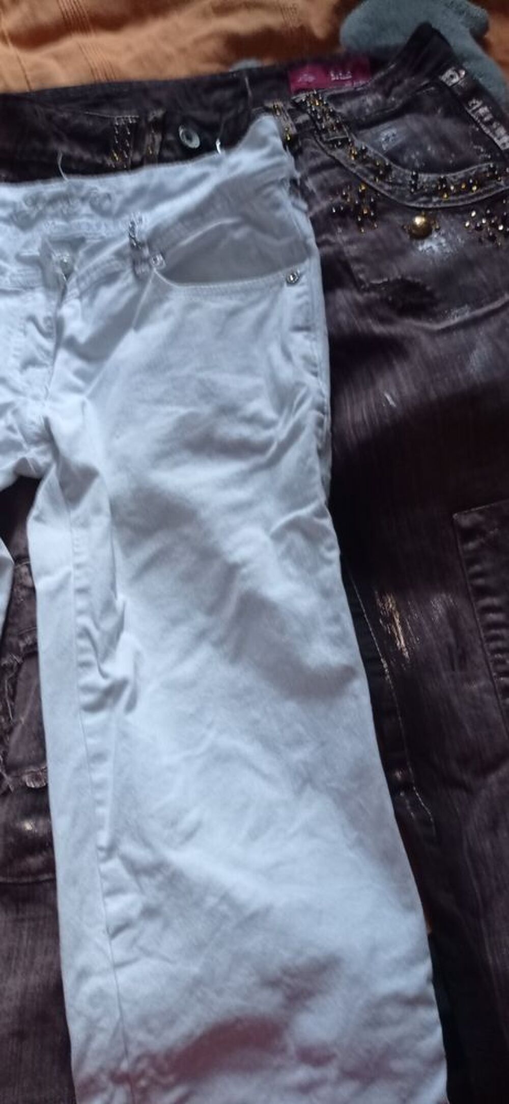 lot de 2 jeans femme Vêtements