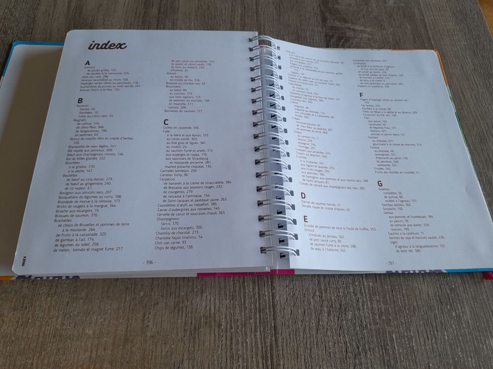 Mon journal de cuisine Livres et BD