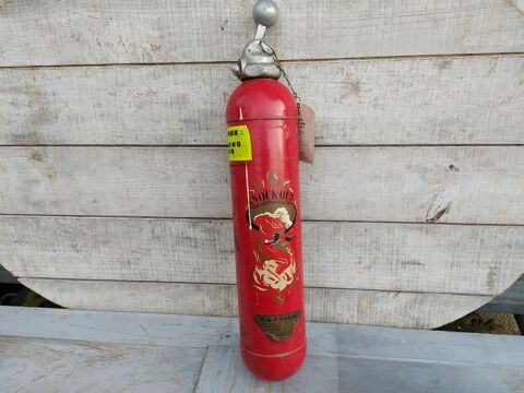 Ancien Extincteur Vintage Knock-out Ann�es 50/60 Pompier  120 Loches (37)